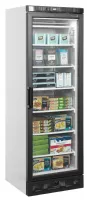 Photo 2 - Armoire réfrigérée négative congélateur vertical 1 porte vitrée chauffée blanc - tefcold - ufsc371g - Tefcold - UFSC371G