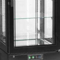 Photo 3 - Armoire réfrigérée vitrée (froid positive) 1 porte vitrée noir 248 l +2 à +8 °c - tefcold - upd400-c - Tefcold - UPD400-C