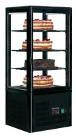 Photo 2 - Armoire réfrigérée vitrine pour comptoir positive noire - tefcold - upd80-black - Tefcold - UPD80-BLACK