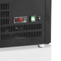 Photo 4 - Armoire réfrigérée vitrine pour comptoir positive noire - tefcold - upd80-black - Tefcold - UPD80-BLACK