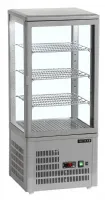 Armoire réfrigérée vitrine pour comptoir grise positive - tefcold - upd80-grey - Tefcold - UPD80-GREY