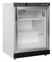 Réfrigérateur vitré blanche positive 1 porte vitrée - Tefcold - UR200G