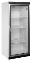 Réfrigérateur vitré GN2/1 - 1 porte vitrée blanc 570 L +2 à +10 °C - Tefcold - UR600G