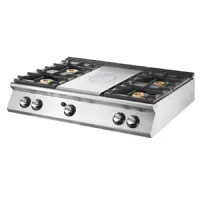 Fourneau profondeur 700 plaque coup de feu gaz 4 brûleurs 24,4 kw - virtus - v70120tppcg2t - Virtus group - V70120TPPCG2T Fourneau profondeur 700 plaque coup de feu gaz 4 brûleurs 24,4 kw - virtus - v70120tppcg2t - Virtus group - V70120TPPCG2T