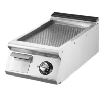 Plaque à snacker pro profondeur 700 électrique à poser nervurée chromée 5.4 kw - virtus - v7040ftrevcrt - Virtus group - V7040FTREVCRT Plaque à snacker pro profondeur 700 électrique à poser nervurée chromée 5.4 kw - virtus - v7040ftrevcrt - Virtus group - V7040FTREVCRT