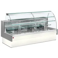 Comptoir réfrigéré professionnel vitre bombée 2200 mm positif - diamond - ve22/e8-r2p - Diamond - VE22/E8-R2P Comptoir réfrigéré professionnel vitre bombée 2200 mm positif - diamond - ve22/e8-r2p - Diamond - VE22/E8-R2P
