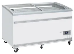 Congélateur horizontal professionnel blanc couvercle coulissant incurvé vitré 588 l - coolhead - vf 1450sw - Coolhead italie - VF 1450SW Congélateur horizontal professionnel blanc couvercle coulissant incurvé vitré 588 l - coolhead - vf 1450sw - Coolhead italie - VF 1450SW