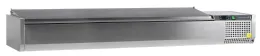 Vitrine réfrigérée gn1/4 couvercle inox 304 positive - tefcold - vk33-200 s/s lid - Tefcold - VK33-200 S/S LID