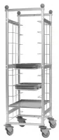 Chariot Porte assiette échelle Dural 10 niveaux - Redfox - VR 10 GN Chariot Porte assiette échelle Dural 10 niveaux - Redfox - VR 10 GN