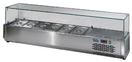 Saladette à poser professionnelle avec couvercle 6 bacs gn 1/3 positive - sofraca - vr163v - Sofraca - VR163V Saladette à poser professionnelle avec couvercle 6 bacs gn 1/3 positive - sofraca - vr163v - Sofraca - VR163V