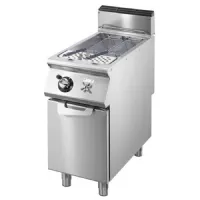 Cuiseur à pâte gaz à poser, 1 bac gn 2/3, capacité 1 x 26 litres - virtus - vs7040cpgs - Virtus group - VS7040CPGS