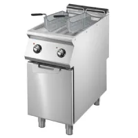 Friteuse cuisine pro profondeur 700 électrique triphasée, capacité 2 x 8 litres, 14 kw - virtus - vs7040fre88 - Virtus group - VS7040FRE88 Friteuse cuisine pro profondeur 700 électrique triphasée, capacité 2 x 8 litres, 14 kw - virtus - vs7040fre88 - Virtus group - VS7040FRE88