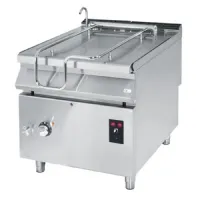 Sauteuse basculante électrique, capacité 60 litres, avec cuve en inox motorisée - virtus - vs7080breim - Virtus group - VS7080BREIM
