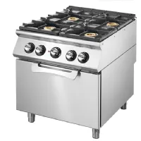 Fourneau profondeur 700 cuisinière gaz sur four électrique statique gn 2/1, 4 brûleurs gaz - virtus - vs7080cfge - Virtus group - VS7080CFGE Fourneau profondeur 700 cuisinière gaz sur four électrique statique gn 2/1, 4 brûleurs gaz - virtus - vs7080cfge - Virtus group - VS7080CFGE