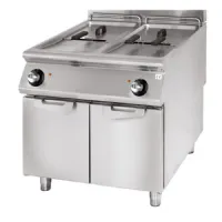 Friteuse cuisine pro profondeur 700 triphasé, capacité 2 x 17 litres, 33 kw - virtus - vs7080fre17x - Virtus group - VS7080FRE17X Friteuse cuisine pro profondeur 700 triphasé, capacité 2 x 17 litres, 33 kw - virtus - vs7080fre17x - Virtus group - VS7080FRE17X