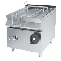 Sauteuse basculante gaz, capacité 120 litres, avec cuve en inox - virtus - vs90120brgi - Virtus group - VS90120BRGI