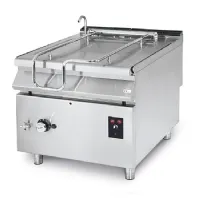 Sauteuse basculante gaz, capacité 120 litres, avec cuve en inox motorisée - virtus - vs90120brgim - Virtus group - VS90120BRGIM