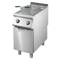 Friteuse cuisine pro profondeur 900 triphasé 2 cuves 2 x 8 L 14 kW - Virtus - VS9040FRE88 - VIRTUS GROUP - VS9040FRE88 Friteuse cuisine pro profondeur 900 triphasé 2 cuves 2 x 8 L 14 kW - Virtus - VS9040FRE88 - VIRTUS GROUP - VS9040FRE88