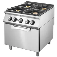 Fourneau profondeur 900 sur four gaz statique gn 2/1, 4 brûleurs gaz - virtus - vs9080cfg - Virtus group - VS9080CFG Fourneau profondeur 900 sur four gaz statique gn 2/1, 4 brûleurs gaz - virtus - vs9080cfg - Virtus group - VS9080CFG