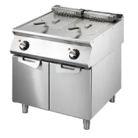 Friteuse cuisine pro profondeur 900 triphasé, capacité 2 x 15 l, 20.4 kw - virtus - vs9080fre15 - Virtus group - VS9080FRE15 Friteuse cuisine pro profondeur 900 triphasé, capacité 2 x 15 l, 20.4 kw - virtus - vs9080fre15 - Virtus group - VS9080FRE15