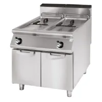 Friteuse cuisine pro profondeur 900 gaz, capacité 22 litres, puissance 40 kw - virtus - vs9080frg22 - Virtus group - VS9080FRG22 Friteuse cuisine pro profondeur 900 gaz, capacité 22 litres, puissance 40 kw - virtus - vs9080frg22 - Virtus group - VS9080FRG22