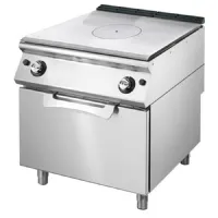 Fourneau profondeur 900 plaque coup de feu gaz sur four statique gn 2/1, gaz, 2 brûleurs, 12 kw et 8 kw - virtus - vs9080tpfg - Virtus group - VS9080TPFG Fourneau profondeur 900 plaque coup de feu gaz sur four statique gn 2/1, gaz, 2 brûleurs, 12 kw et 8 kw - virtus - vs9080tpfg - Virtus group - VS9080TPFG