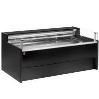 Comptoir vitrine réfrigéré professionnel ventilé avec réserve 1500 mm noir - diamond - vz15/b5-vr2/ss - Diamond - VZ15/B5-VR2/SS Comptoir vitrine réfrigéré professionnel ventilé avec réserve 1500 mm noir - diamond - vz15/b5-vr2/ss - Diamond - VZ15/B5-VR2/SS