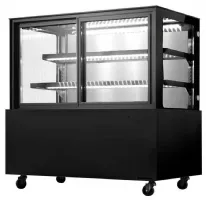 Vitrine réfrigérée de boulangerie pâtisserie murale service avant 1200 mm capacité 280 l positive - atosa - wdg126fyb - Atosa - WDG126FYB