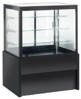 Vitrine réfrigérée positive 3 étagères en verre +2/+6°C 1000x770x1380 mm - Coolhead - WKR 100 Vitrine réfrigérée positive 3 étagères en verre +2/+6°C 1000x770x1380 mm - Coolhead - WKR 100
