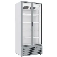 Vitrine réfrigérée professionnelle 2 portes battantes blanche 804 L - Diverso By Diamond - WR-80SB-SW