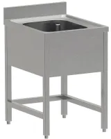 Plonge inox 1 cuve droite aisi 304 dimensions 600x700x850/880 mm - diverso by diamond - wr-c1ex-dx1 - Diverso by diamond - WR-C1EX-DX1 Plonge inox 1 cuve droite aisi 304 dimensions 600x700x850/880 mm - diverso by diamond - wr-c1ex-dx1 - Diverso by diamond - WR-C1EX-DX1