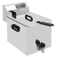 Friteuse professionnelle monophasé 7 litres - diverso by diamond - wr-ef08-s8 - Diverso by diamond - WR-EF08-S8 Friteuse professionnelle monophasé 7 litres - diverso by diamond - wr-ef08-s8 - Diverso by diamond - WR-EF08-S8