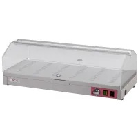 Vitrine chauffante professionnelle 1 niveau 800x355x270 mm Monophasé 0.7 kW - Diverso By Diamond - WR-EVC1-58 Vitrine chauffante professionnelle 1 niveau 800x355x270 mm Monophasé 0.7 kW - Diverso By Diamond - WR-EVC1-58