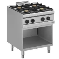 Fourneau gaz professionnel 4 feux 22 kW - Diverso By Diamond - WR-G4BA-A1 Fourneau gaz professionnel 4 feux 22 kW - Diverso By Diamond - WR-G4BA-A1
