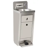 Lave-mains professionnel sur pieds capacité 20 litres acier inoxydable - Diverso By Diamond - WR-LV41-PW Lave-mains professionnel sur pieds capacité 20 litres acier inoxydable - Diverso By Diamond - WR-LV41-PW