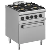 Fourneau professionnel sur four gaz 4 feux 22 kW - Diverso By Diamond - WR-M4BF-M1 Fourneau professionnel sur four gaz 4 feux 22 kW - Diverso By Diamond - WR-M4BF-M1