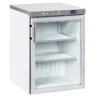 Congélateur professionnel blanc porte vitrée négatif 200 litres - Diverso By Diamond - WR-NG21-LV
