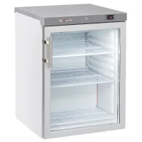 Armoire réfrigérée professionnelle blanche porte vitrée positive 200 litres - Diverso By Diamond - WR-PG21-LG