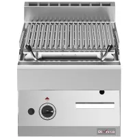 Grill pierre de lave professionnel à poser gaz 7,5 kW 400x700x280 mm - Diverso By Diamond - WR-PLX1-40 Grill pierre de lave professionnel à poser gaz 7,5 kW 400x700x280 mm - Diverso By Diamond - WR-PLX1-40