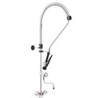 Robinet mélangeur avec douchette 18 l/min sortie mono-trou 3/4 Robinet mélangeur avec douchette 18 l/min sortie mono-trou 3/4