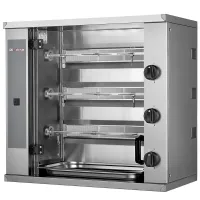 Rôtissoire professionnelle gaz 3 broches 9 poulets - diverso by diamond - wr-rvgs-g3 - Diverso by diamond - WR-RVGS-G3 Rôtissoire professionnelle gaz 3 broches 9 poulets - diverso by diamond - wr-rvgs-g3 - Diverso by diamond - WR-RVGS-G3