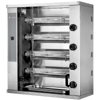 Rôtissoire professionnelle gaz 4 broches 12 poulets - diverso by diamond - wr-rvgs-g4 - Diverso by diamond - WR-RVGS-G4 Rôtissoire professionnelle gaz 4 broches 12 poulets - diverso by diamond - wr-rvgs-g4 - Diverso by diamond - WR-RVGS-G4