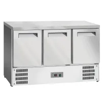 Table frigorifique professionnelle 3 portes positive - Diverso By Diamond - WR-SAG1-T3 Table frigorifique professionnelle 3 portes positive - Diverso By Diamond - WR-SAG1-T3
