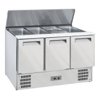 Armoire réfrigérée professionnelle couvercle télescopique 4 bacs GN 1/1 et réserve 3 bacs GN 1/1 positive - Diverso By Diamond - WR-SAL6-S3 Armoire réfrigérée professionnelle couvercle télescopique 4 bacs GN 1/1 et réserve 3 bacs GN 1/1 positive - Diverso By Diamond - WR-SAL6-S3