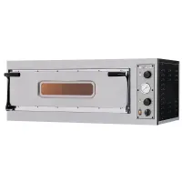 Four à pizza professionnel Triphasé 1 chambre vitrée 2 pizzas diamètre 350 mm - Diverso By Diamond - WR-SFXL-02 Four à pizza professionnel Triphasé 1 chambre vitrée 2 pizzas diamètre 350 mm - Diverso By Diamond - WR-SFXL-02