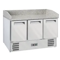 Cellule de refroidissement professionnelle dessus granit 3 portes positive - Diverso By Diamond - WR-SRZ6-M3
