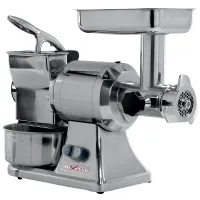 Hachoir à viande professionnel n° 12 et râpe à parmesan à poser 550x300x400 mm 0.8 kw monophasé - diverso by diamond - wr-tgrp-12 - Diverso by diamond - WR-TGRP-12 Hachoir à viande professionnel n° 12 et râpe à parmesan à poser 550x300x400 mm 0.8 kw monophasé - diverso by diamond - wr-tgrp-12 - Diverso by diamond - WR-TGRP-12