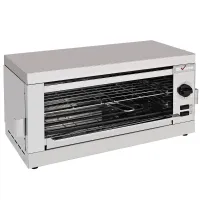 Toaster-salamandre professionnel à poser 1 étage avec minuterie 2,2 kW Monophasé - Diverso By Diamond - WR-TSE1-S