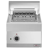 Grill-vapeur professionnel triphasé à poser 400x700x280 mm - Diverso By Diamond - WR-VEX1-41 Grill-vapeur professionnel triphasé à poser 400x700x280 mm - Diverso By Diamond - WR-VEX1-41