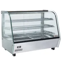 Vitrine chauffante professionnelle bombée EN 400x600 Monophasé - Diverso By Diamond - WR-VH16-G6 Vitrine chauffante professionnelle bombée EN 400x600 Monophasé - Diverso By Diamond - WR-VH16-G6